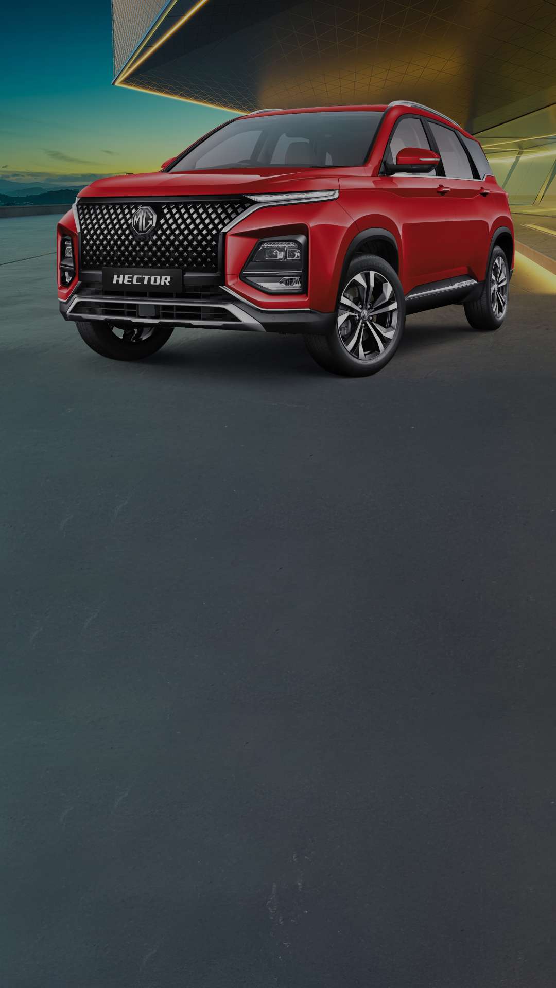 MG Motor mobile banner